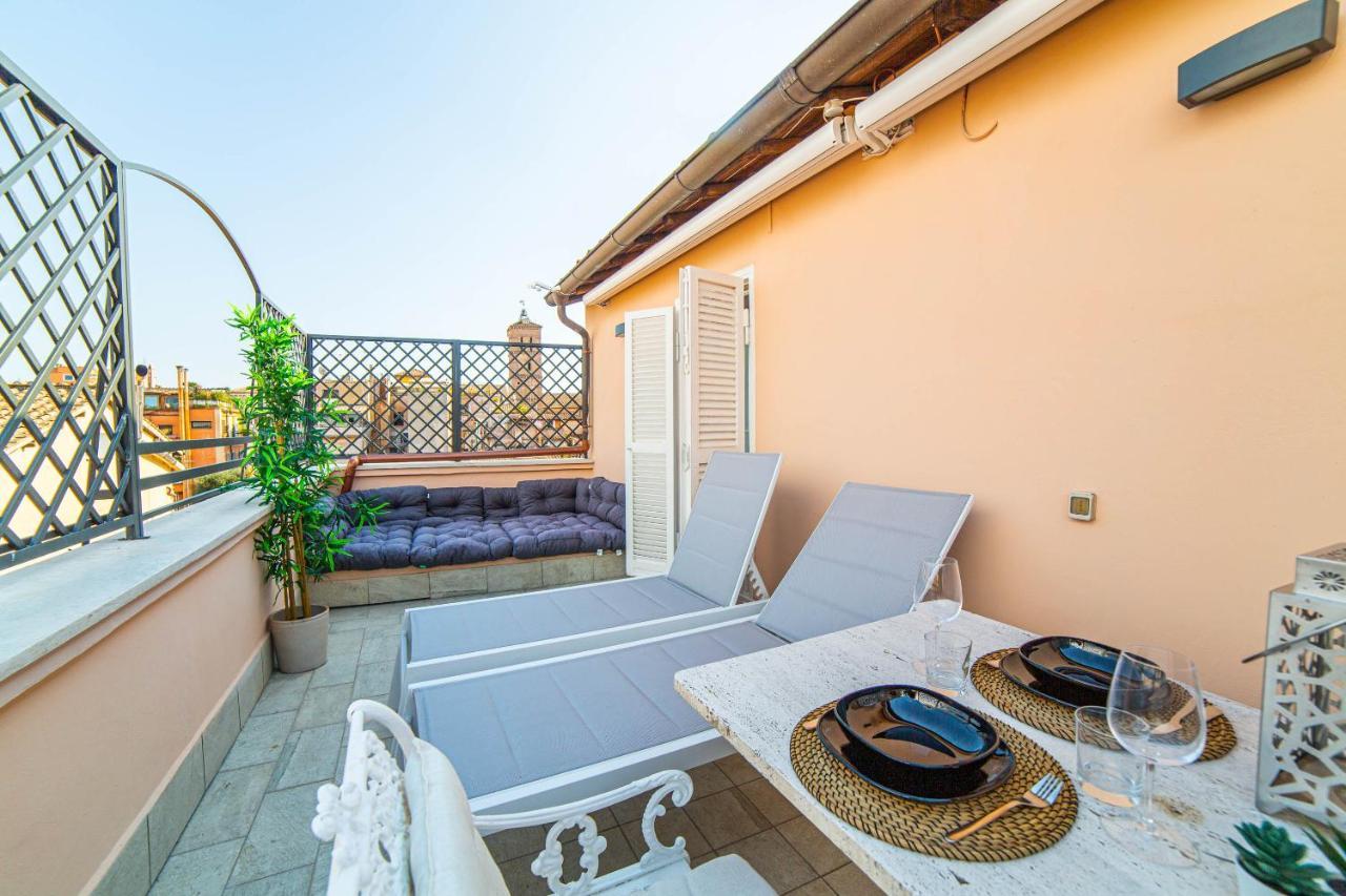 Luxury Top Floor In Trastevere Roma Ngoại thất bức ảnh