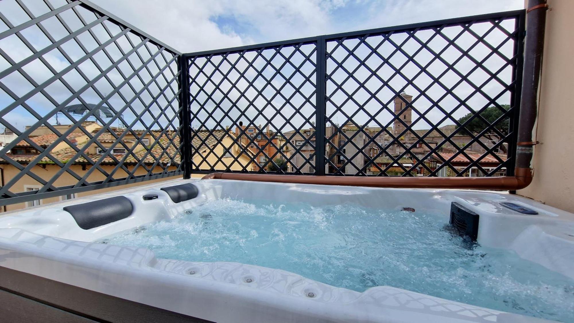 Luxury Top Floor In Trastevere Roma Ngoại thất bức ảnh